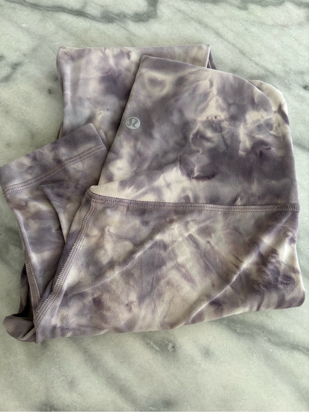 lululemon athletica Lavender Tie-Dye Leggings